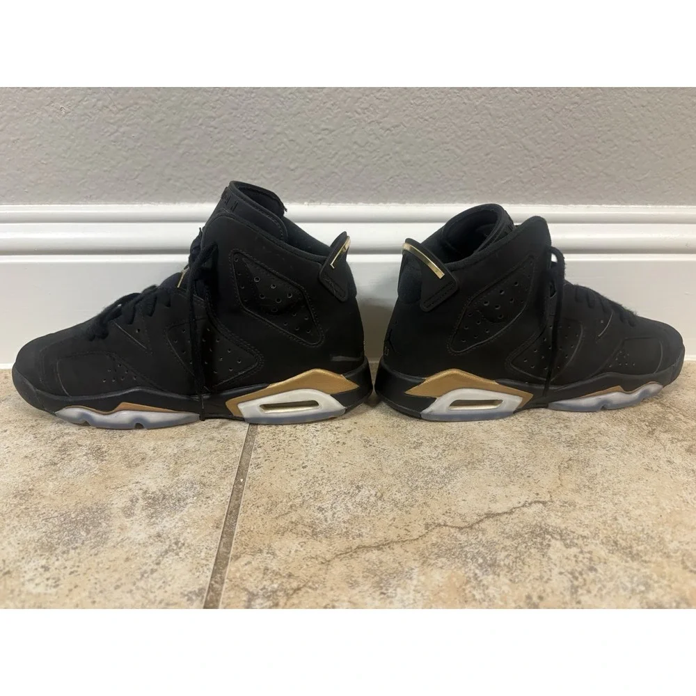Air Jordan 6 Retro Defining Moments DMP Black Metallic Gold 6y CT4964-007